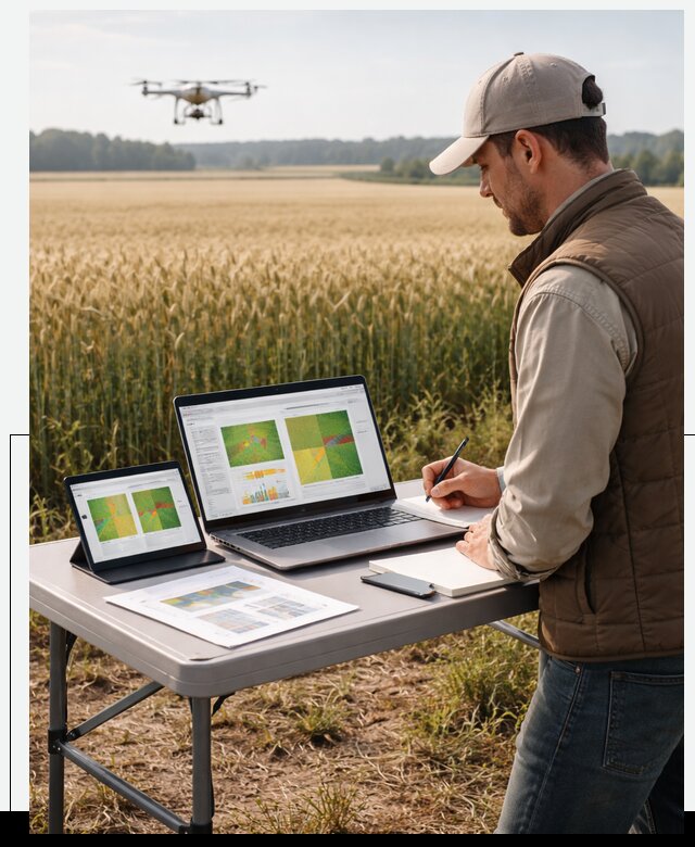 Система AI прогнозирования урожайности для точных агрономий в Борзе