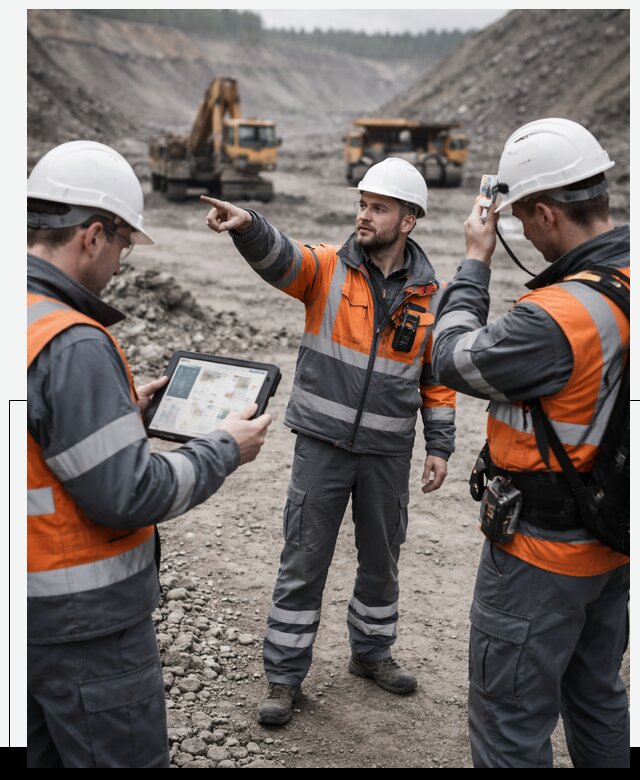 Система контроля персонала для горнодобывающей отрасли в Борзе