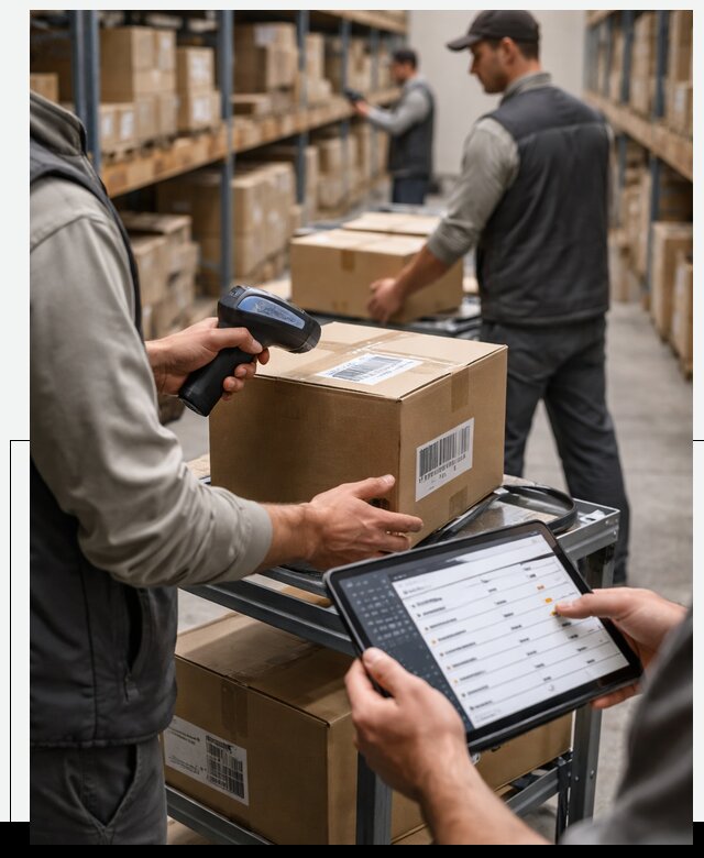 Внедрение и поддержка WMS систем для склада в Борзе