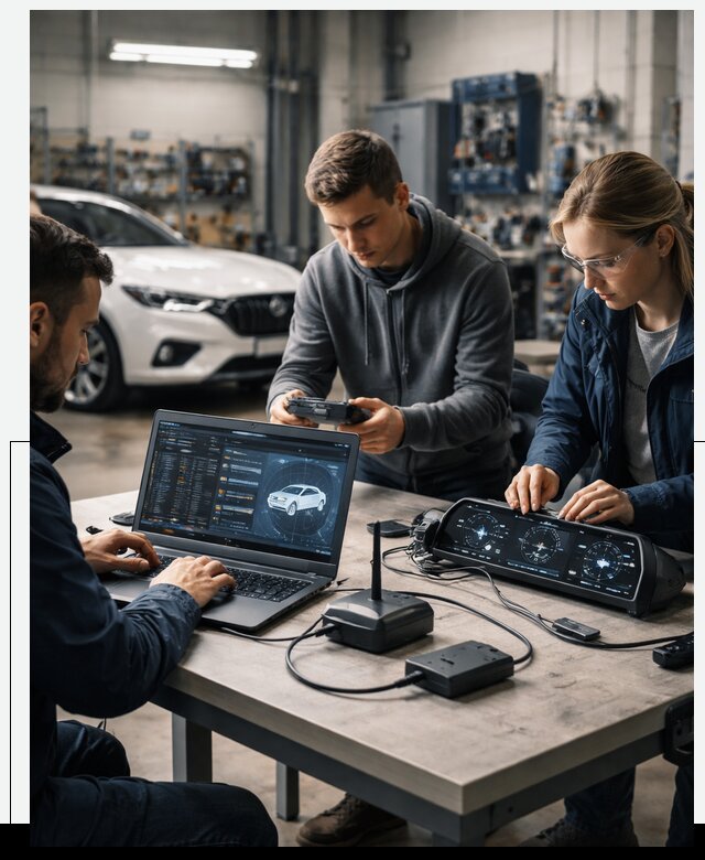 Разработка Connected Car и ПО для автопрома в Борзе