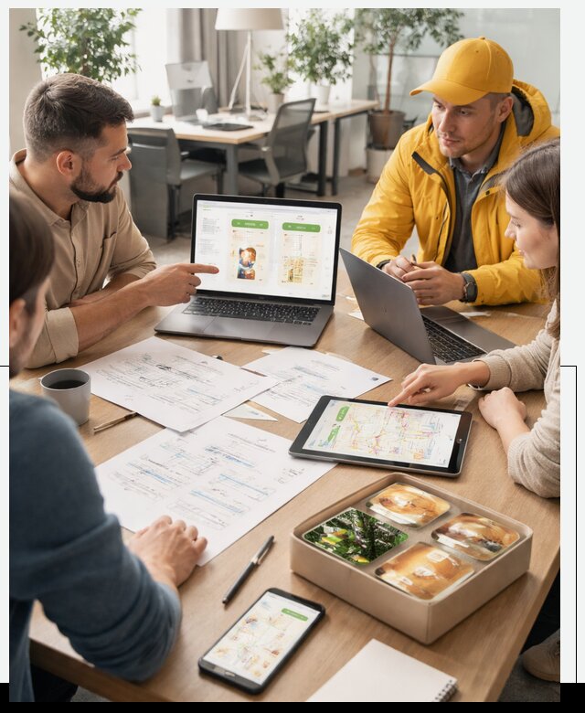 Разработка агрегатора доставки еды в Борзе от 15452 р., АвикейБря