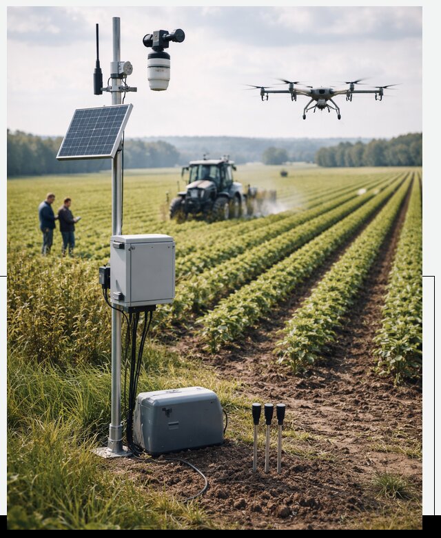 Разработка IoT мониторинга полей в Борзе от 8756 р. | АвикейБря